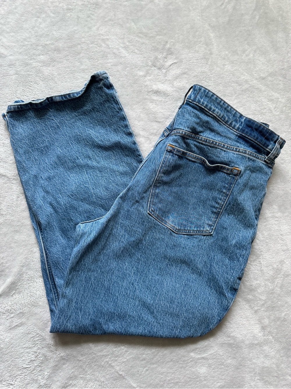 Abercrombie & Fitch Curve Love High Rise 90’s Relaxed Jeans